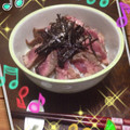 キタマニ's cooksnap of when they made カツオ出汁のタレが優しい 和風ステーキ丼.