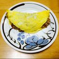るるるんりー's cooksnap of when they made 梅納豆オムレツ.