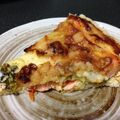 mamiiiiko's cooksnap of when they made 簡単生地キッシュ★ごろごろサーモンと野菜.