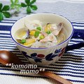 komomoもも's cooksnap of when they made あさりとれんこんのスープ♪.