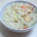 みにたぬき's cooksnap of when they made 炊飯器でシーフードピラフ.