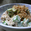 ケロらぶ's cooksnap of when they made オクラとささみのごまマヨ和え.
