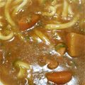 AZUMA225's cooksnap of when they made あっつアツ、お蕎麦屋さんのカレーうどん☆.