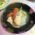 ＴＯＭＯＷＡＴ's cooksnap of when they made おでんの素で☆簡単カブと厚揚げの煮物.