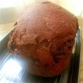 Ruaさん。's cooksnap of when they made ＨＢクルミ入りチョコ食パン（ふすま入り）.