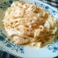 nuhsaya's cooksnap of when they made レンジで１０分♪明太子クリームうどん.