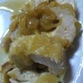 たくともこうき's cooksnap of when they made 鶏むね肉ロール〜和風玉ねぎソース〜.