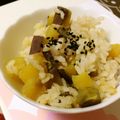 なっつあん's cooksnap of when they made ホクホクさつまいも炊き込みご飯.
