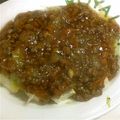 じぇしか・しゃな's cooksnap of when they made 豆腐と白菜の挽き肉餡かけ.