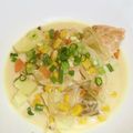 LunaJuno's cooksnap of when they made じゃがいもと塩鮭の味噌バター.