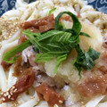 nin_nico's cooksnap of when they made さば缶 梅おろしうどん.