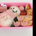 sarsha47's cooksnap of when they made キャラ弁☆雪だるま.