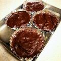 なつむかん's cooksnap of when they made 本命♡生チョコブラウニー.