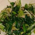 ローズショコラ's cooksnap of when they made 祖母の味＊青菜ときのこのお浸し.