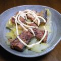 なこえ's cooksnap of when they made 魚缶のキャベツ和え.