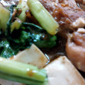 おぉぱ's cooksnap of when they made 鶏もも肉と小松菜のごまみそ炒め.
