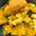 手抜きクック's cooksnap of when they made かぼちゃとコーンのサラダ.
