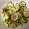 みぃこ☆ママ's cooksnap of when they made 簡単！ズッキーニの梅ごま和え♪.