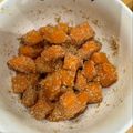 ママメイン！時々子供's cooksnap of when they made お弁当に♪レンジで楽うま♡　白ごま人参☆.