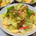 chocoraママ's cooksnap of when they made ■超旨い！カニカマとキャベツのたまご炒め.