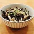 かなりんココりん's cooksnap of when they made きのことひじきの中華和え.