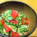 ちーまぐ's cooksnap of when they made 超簡単！トマトとズッキーニのツナサラダ.