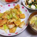 めみたん☆'s cooksnap of when they made キャベツと鶏むね肉のオイスター炒め.