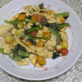 クック6DDPP8☆'s cooksnap of when they made 簡単！小松菜とトマトの卵炒め♪.