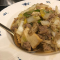 いそkitchen's cooksnap of when they made 簡単☆厚揚げと挽き肉と白菜の甘辛炒め.