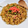 在宅勤務のおじさん's cooksnap of when they made 神戸発祥のそばめし!本場の味をどうぞ!!.