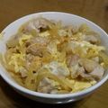 ワンピ's cooksnap of when they made フライパン一つで簡単☆親子丼。.
