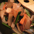 tomoki's cooksnap of when they made 大根と蒟蒻のヘルシー炒め.