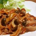 ユキ②'s cooksnap of when they made 鶏胸肉のピリ辛きのこ炒め.