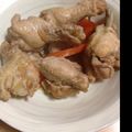 westさん's cooksnap of when they made 手羽先とにんじんの酢煮.