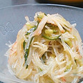 ☆めぇ☆ﾐ's cooksnap of when they made きゅうりとカニカマの中華風サラダ.
