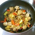 カナティー☆'s cooksnap of when they made お肉が無くても★シュウマイde★野菜炒め.