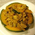 どんうん's cooksnap of when they made かぼちゃと豚肉のにんにく炒め焼き.