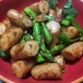ロスコ５９１４'s cooksnap of when they made アスパラとウインナーのカレー炒め.