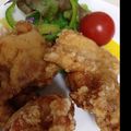 シンプルハウス's cooksnap of when they made 鶏手羽中のパプリカ入りから揚げ♪.
