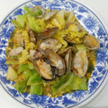 chisat00's cooksnap of when they made あさりとキャベツのXO醤蒸し.