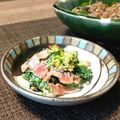 あず7225's cooksnap of when they made うちの春サラダ☆菜花のマスタードサラダ♬.