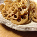 こゆき猫さん's cooksnap of when they made 蓮根のきんぴら.