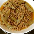 みずたぬき's cooksnap of when they made ごぼうと鶏ひき肉炒め煮.