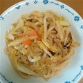 まい　ぼん's cooksnap of when they made 油揚げと冷凍うどんで♪簡単焼きうどん.