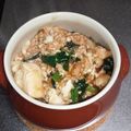 新米いもっ子's cooksnap of when they made 簡単！ほうれん草とひき肉の、あんかけ豆腐.