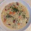 nopon3's cooksnap of when they made 体が暖まる野菜たっぷりクラムチャウダー.