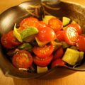 BiwacoJune's cooksnap of when they made 定番 ミニトマトとアボカドのサラダ.