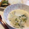 rinngo63's cooksnap of when they made 活力なべ＊大根ゴボウのミルクスープ.