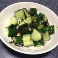 たこちゅうマン's cooksnap of when they made 簡単！きゅうりと塩昆布和え.