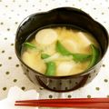＊＊rose＊＊'s cooksnap of when they made 絹さやと麩の味噌汁.